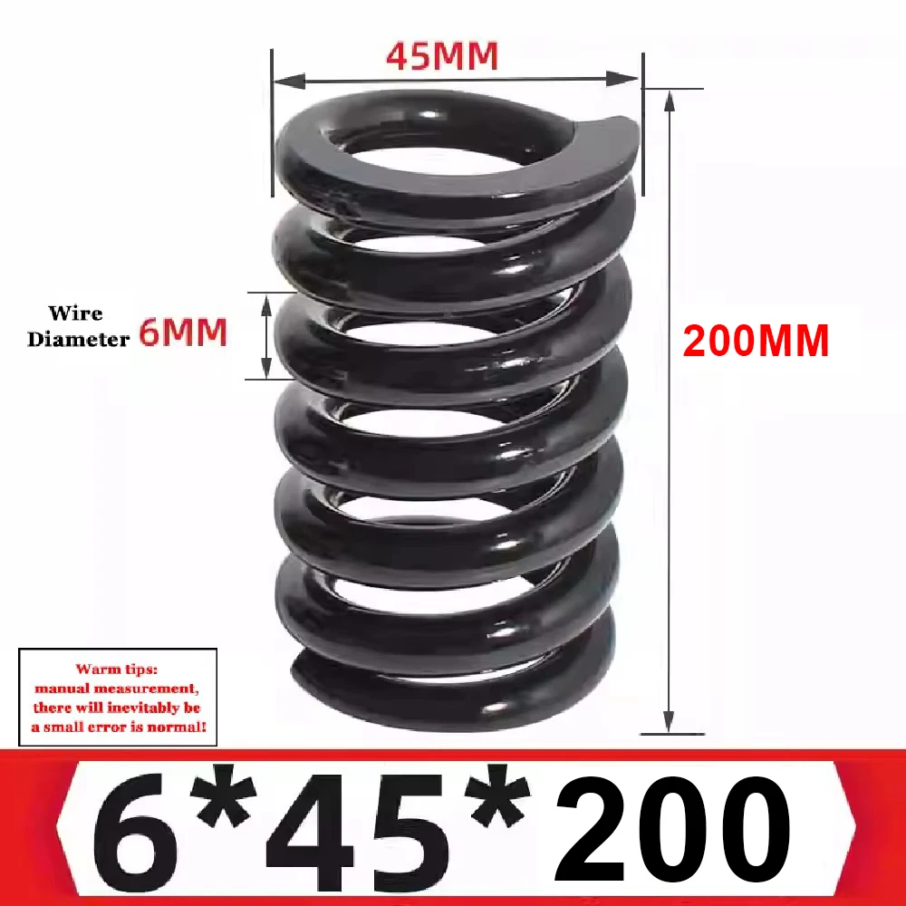 Large Spring Compression Spring, High Compression Force, Manganese Steel Spring, Damping Vibrating Screen, 5mm, 6mm