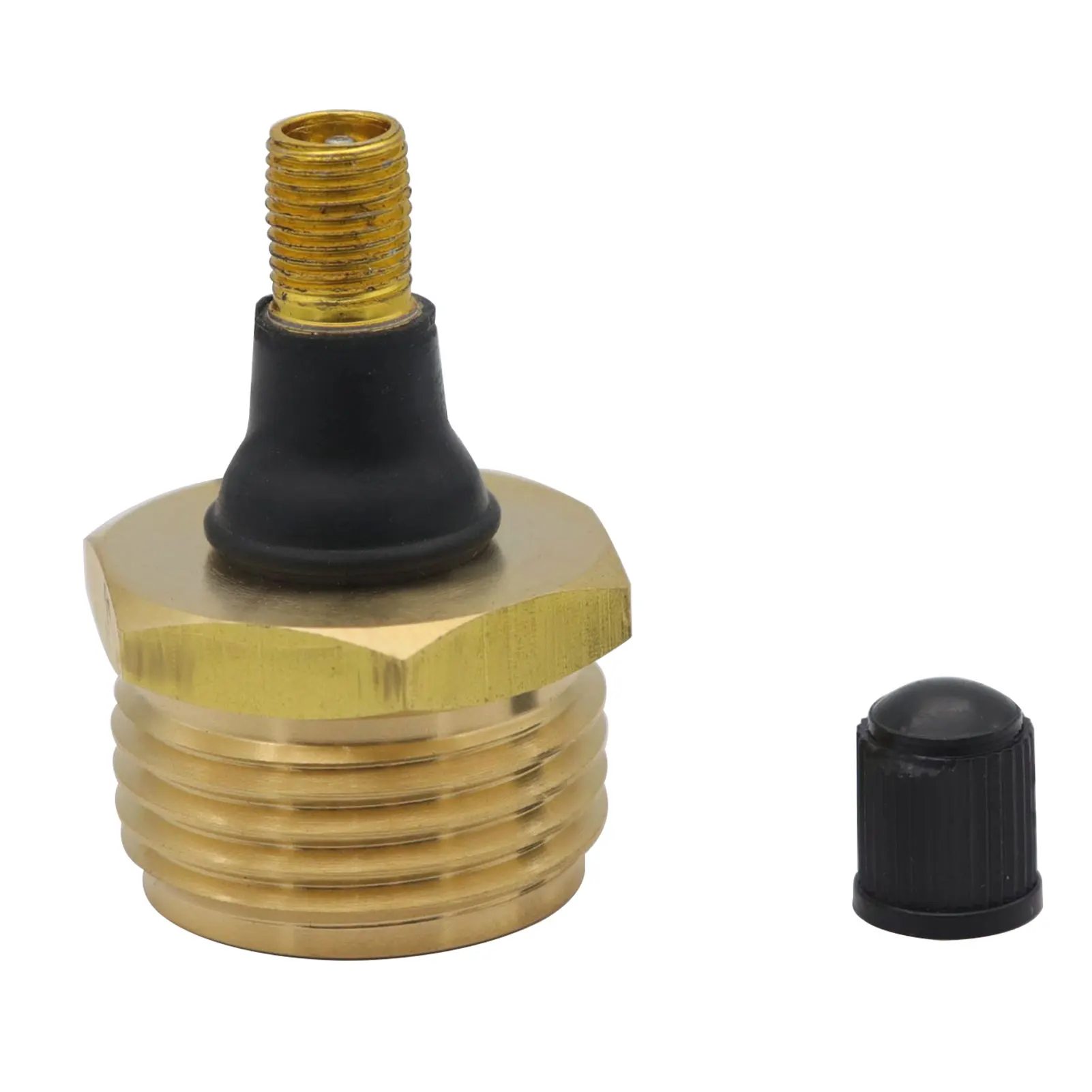 

Travel Trailer Tire Inflation Valve Durable Brass Blow Out Plug For RV RV Winterize Blow Out Adapter