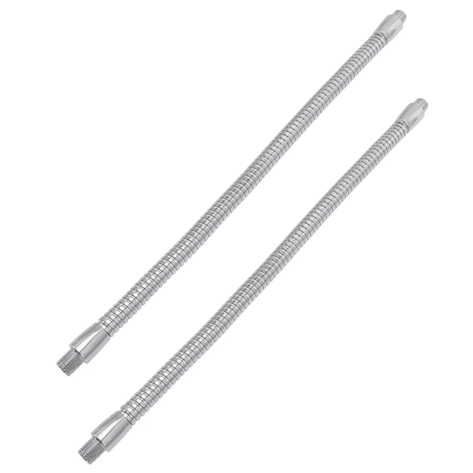 

2Pcs LED Desk Lamp Flexible Gooseneck Arm Solid Metal Hose Quick Release Base Adjustable Lighting Angle Extension