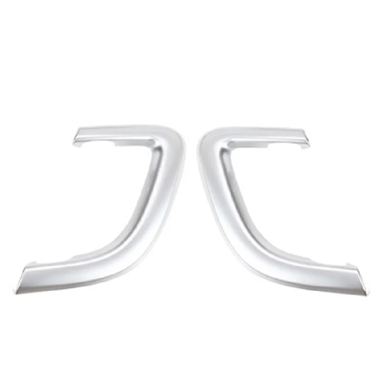 

Автомобильная серебряная внутренняя дверная панель, ручка, накладка, рамка, аксессуары для внутреннего украшения для Land Rover Discovery 2015-2019