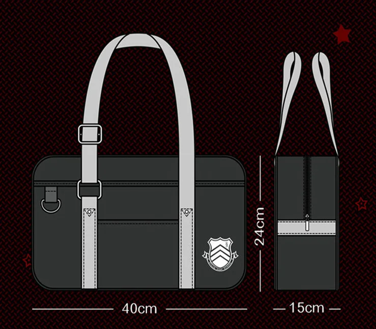 Bookbag per studenti Persona 5 P5 Syujin Gakuen High School JK Bag Anime Uniform Oxford borse a tracolla Messenger Bag