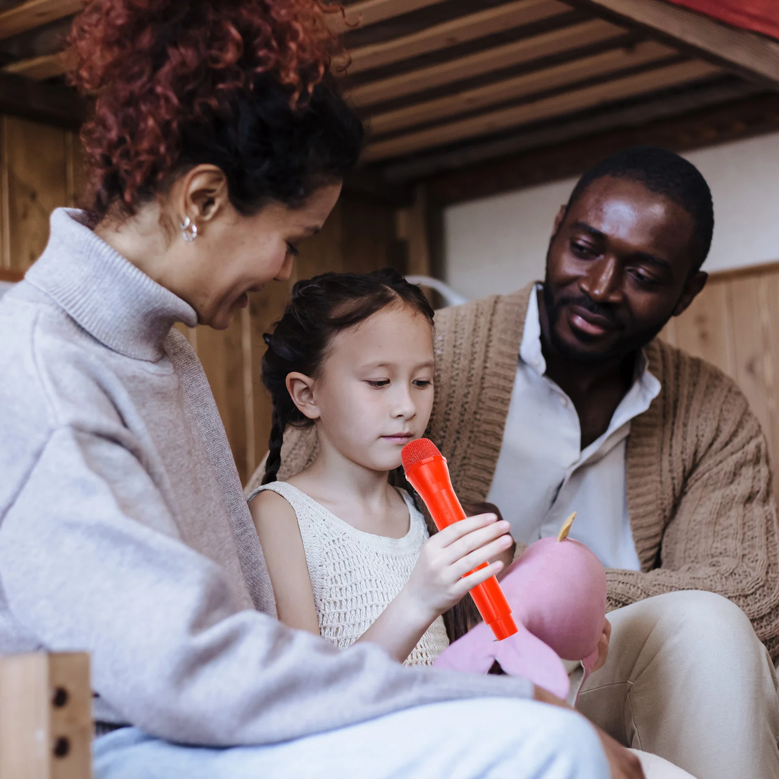 Gefälschte Mikrofon Simulation Leichte Kunststoff Kinder Pretend Singen Rede Prop Pädagogische Leistung Geburtstag Geschenk