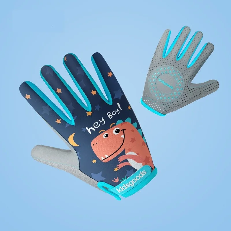 Gants de cyclisme demi-doigts pour enfants, gants de vélo de montagne, gants de skate pour enfants, gants de sport pour garçons et filles