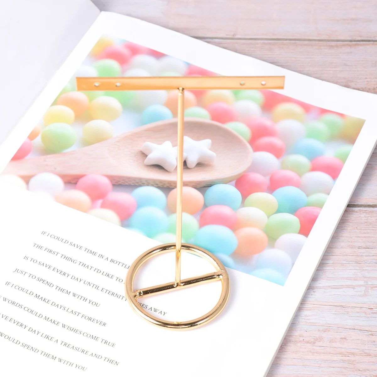 

2Pcs Earring Stand Jewelry Organizer Metal Holder Bracelet Keys T Shape Studs Storage Christmas Earrings Stand Gift