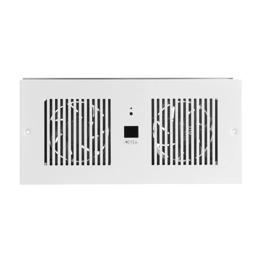 

4-дюймовый вентилятор для комнаты, 2 в 1, 300 куб. футов в минуту, сквозной настенный вентилятор с дистанционным управлением