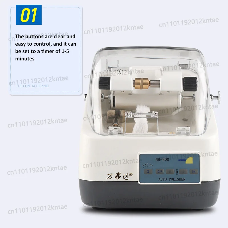 Nh900 polishing machine - automatic lens polishing machine with timer, convenient, dustproof, eyewear processing equipment