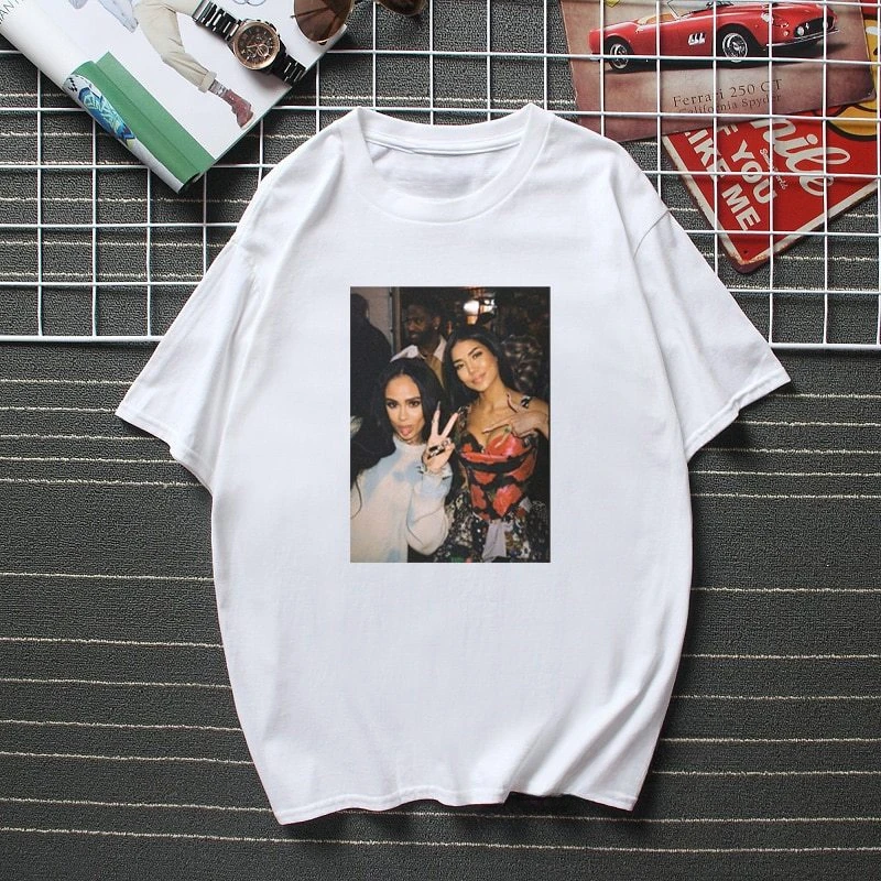 Cotton Tshirts Men Jhene Aiko X Kehlani X Big Sean Custom Design Print Top T Shirt For Man New Fashion Streetwear Premium Style