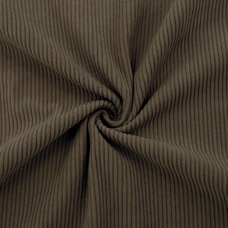 Frühling und Herbst Europäisches Herren-Outdoor-Casual-Sport-Sweatshirt mit Knopfleiste und Stehkragen aus lockerem Cord mit Farbblockmuster – Detail 31