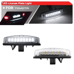 For Lexus IS200 IS300 LS430 GS ES RX330 RX350 RX400h HS250h For Toyota Prius Scion tC Led License Plate Lights Parking Tag Lamps