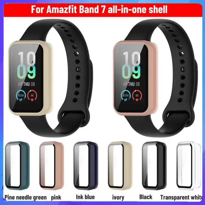 

Защитный чехол из закаленного стекла для Amazfit Band 7, ультратонкая Защитная пленка для экрана Amazfit Band 7