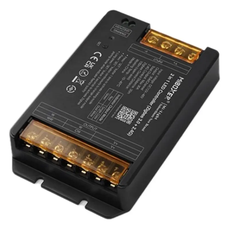 

Miboxer Zigbee3.0+ 2.4G RF LED Controller 30A For Versatile Applications In LED Strip Lighting Systems A