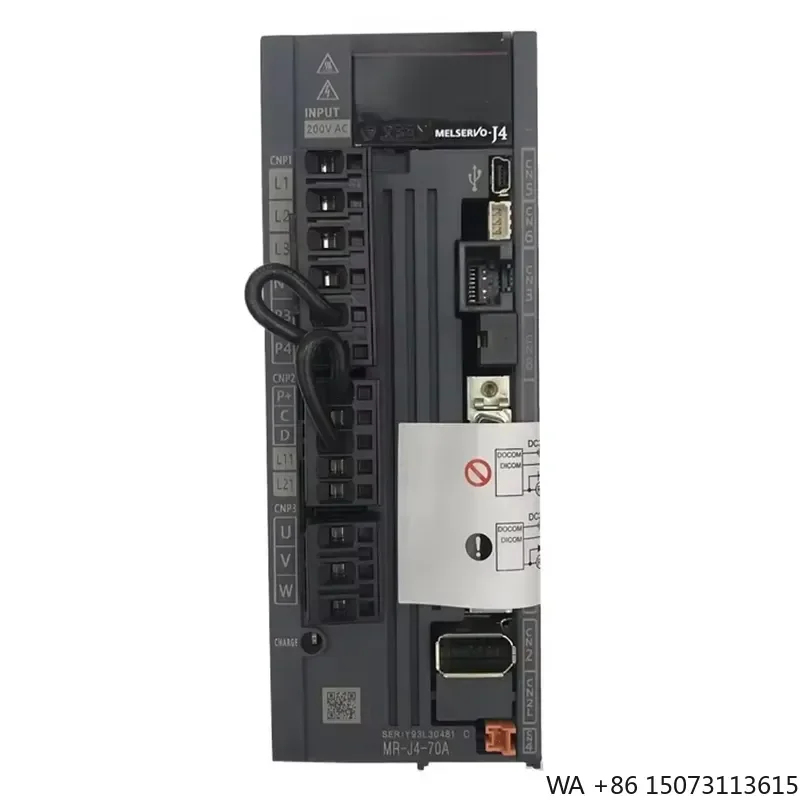 for Original 750W Servo Drive MR-J4-70A High Performance AC Servo Amplifier for Industrial Automation Motion Control System