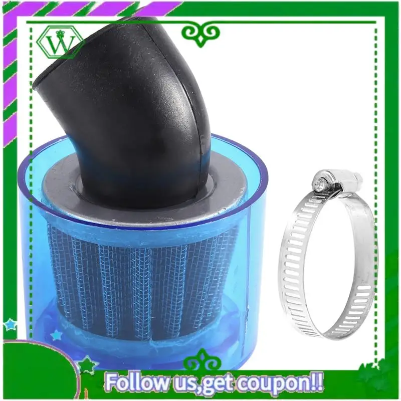 

AC34-35 мм очиститель воздушного фильтра, изгиб 45 градусов, брызгозащищенный пластиковый чехол, водонепроницаемый мотоцикл, 50Cc, 110Cc, 125Cc, квадроцикл, скутер G