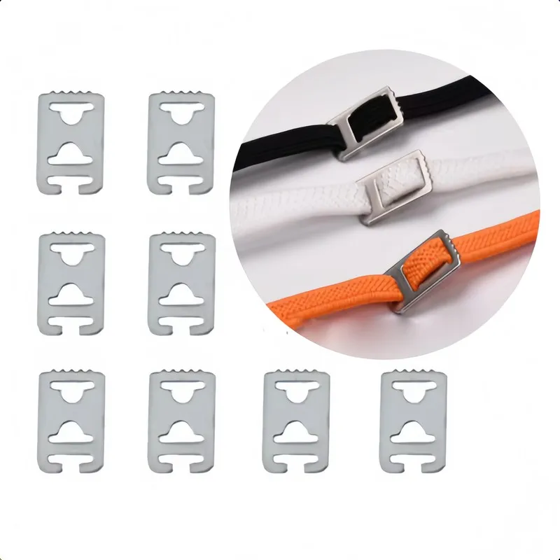 Invisible No-Tie Design Invisible Shoelace Clips, 14 pcs, Casual Shoes, Easy to Install for Sneakers Shoelaces