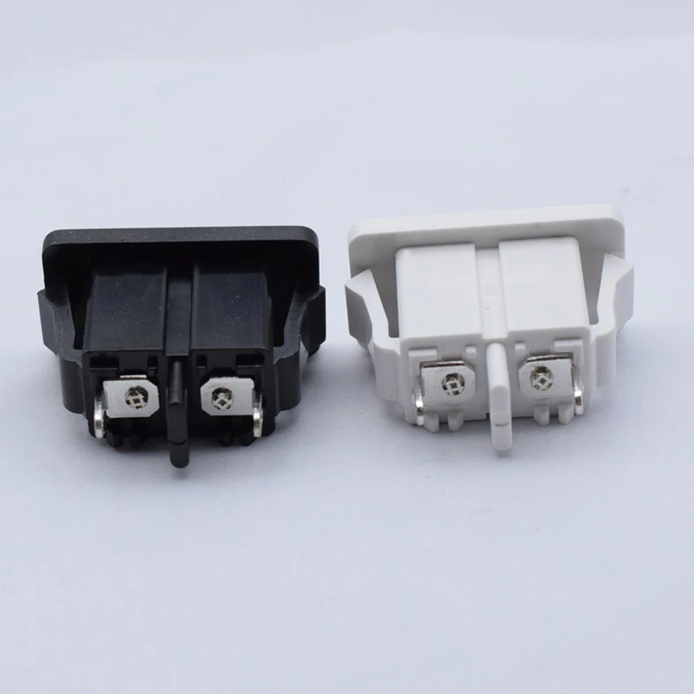 Socket Figure 8 AC socket socket socket DB-8-06 high current two-hole two-pin solid core in line power socket