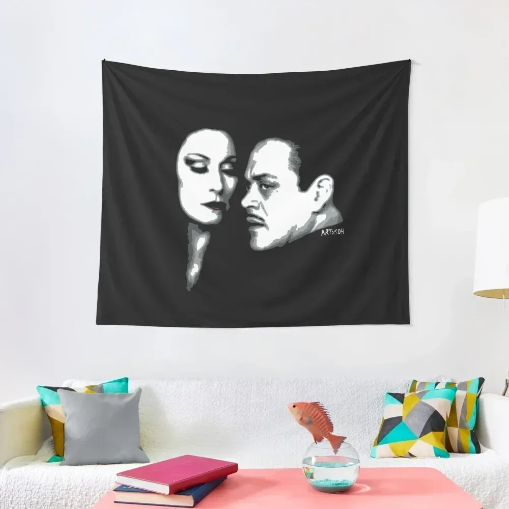 

Gomez and Morticia Tapestry Home Decoration Accessories Room Ornaments Wall Hanging Room Decor Cute Tapestry