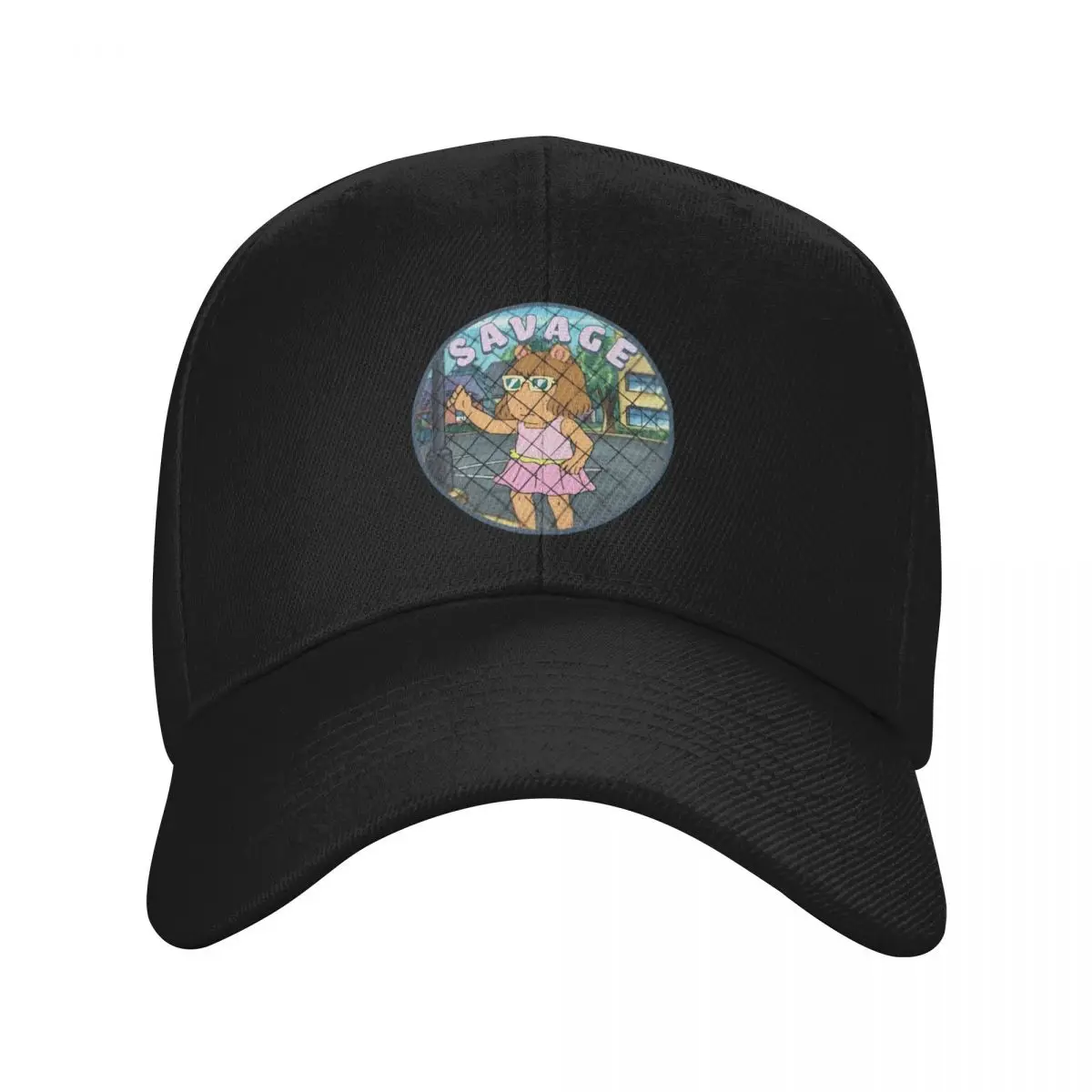 DW with Sunglasses from Arthur Meme Savage Baseball Cap Beach Golf Hat Man Women's Hats Men's