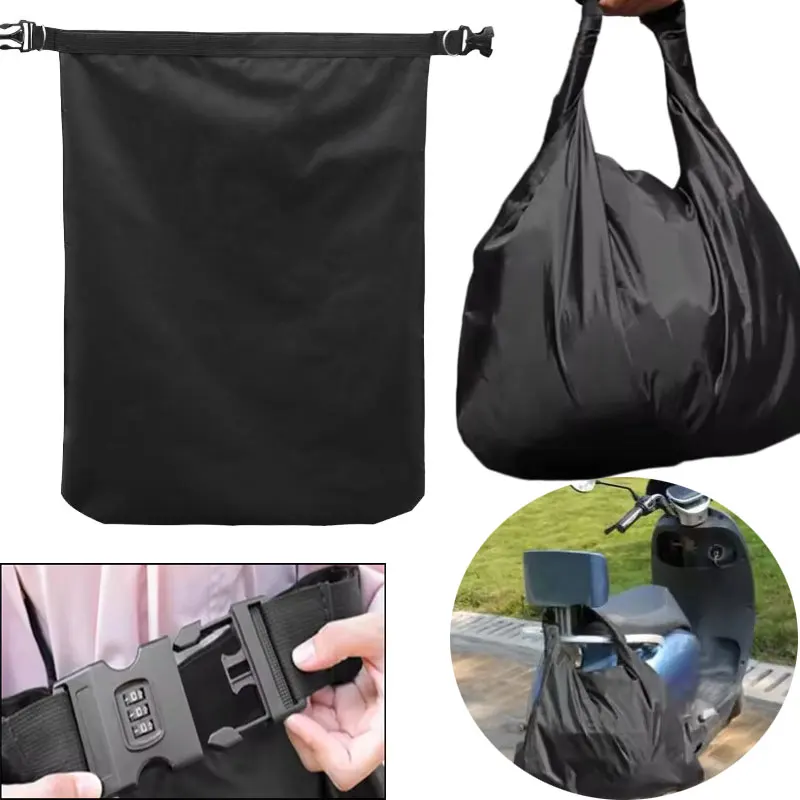 

Waterproof Motorcycle Helmet Bag Anti-theft Luggage Storage Bag Portable Travel Hangable Safety Bag Motorcycle Accessories