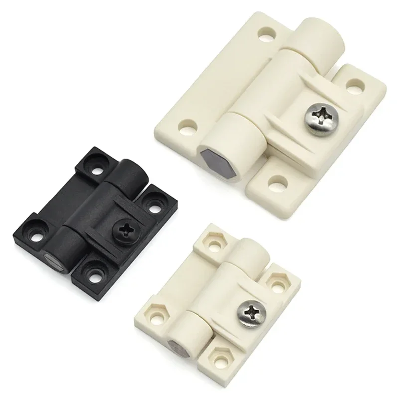 

2pcs Plastic Damped Adjustable Hinges Torque Hinges E6-10-301-20 Stop Black Hinges