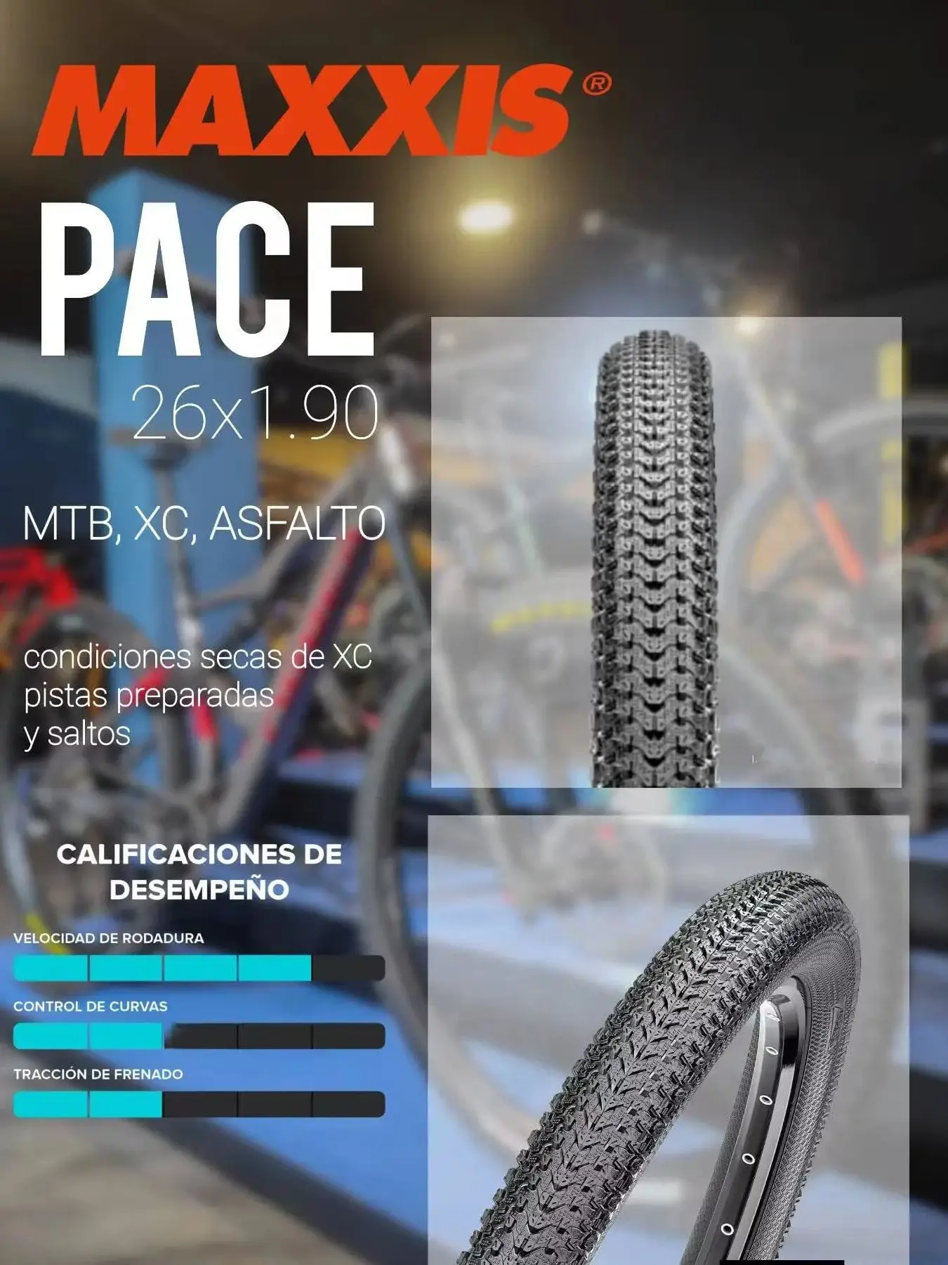 AliExpress MAXXIS Maxxis M333 PACE Mtb Bicycle Tire 26 * 1.95 26 * 2.1 27.5 X1.95 27.5x2.1 29 x 2.1 29er Mountain Bike Tire Steel Wire Bicycle 1PC