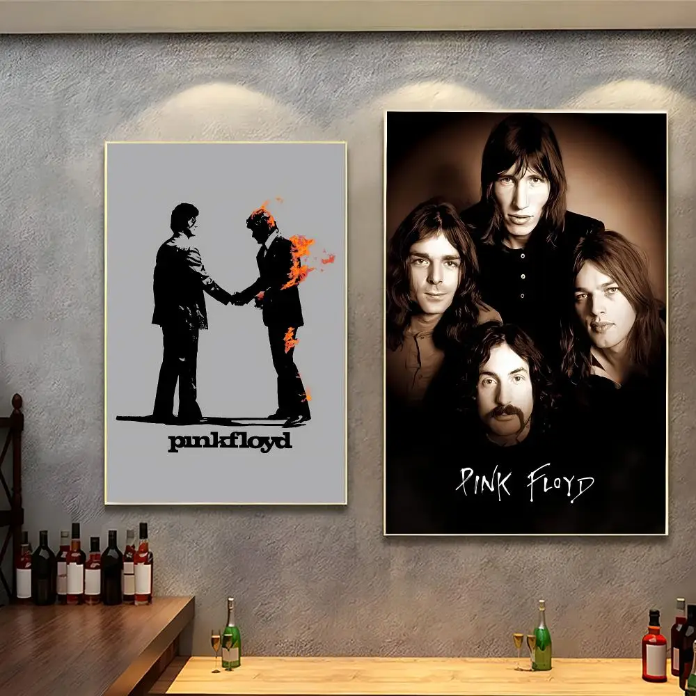 Psychedelic Rock P-Pink Floyd Poster Peel and Stick Wallpaper Dorm Room Essentials Gallery Wall No Residue