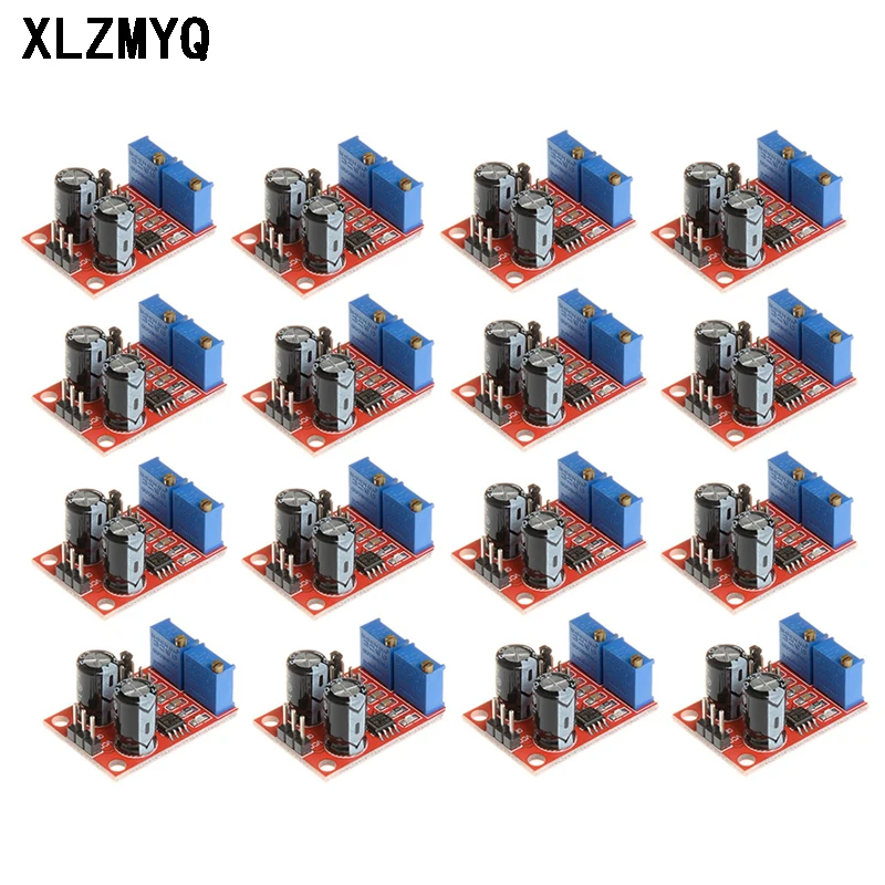 

100pcs NE555 Pulse Frequency Duty Cycle Adjustable Module Square Wave Signal Generator 5V-12V Stepper Motor Driver NE555
