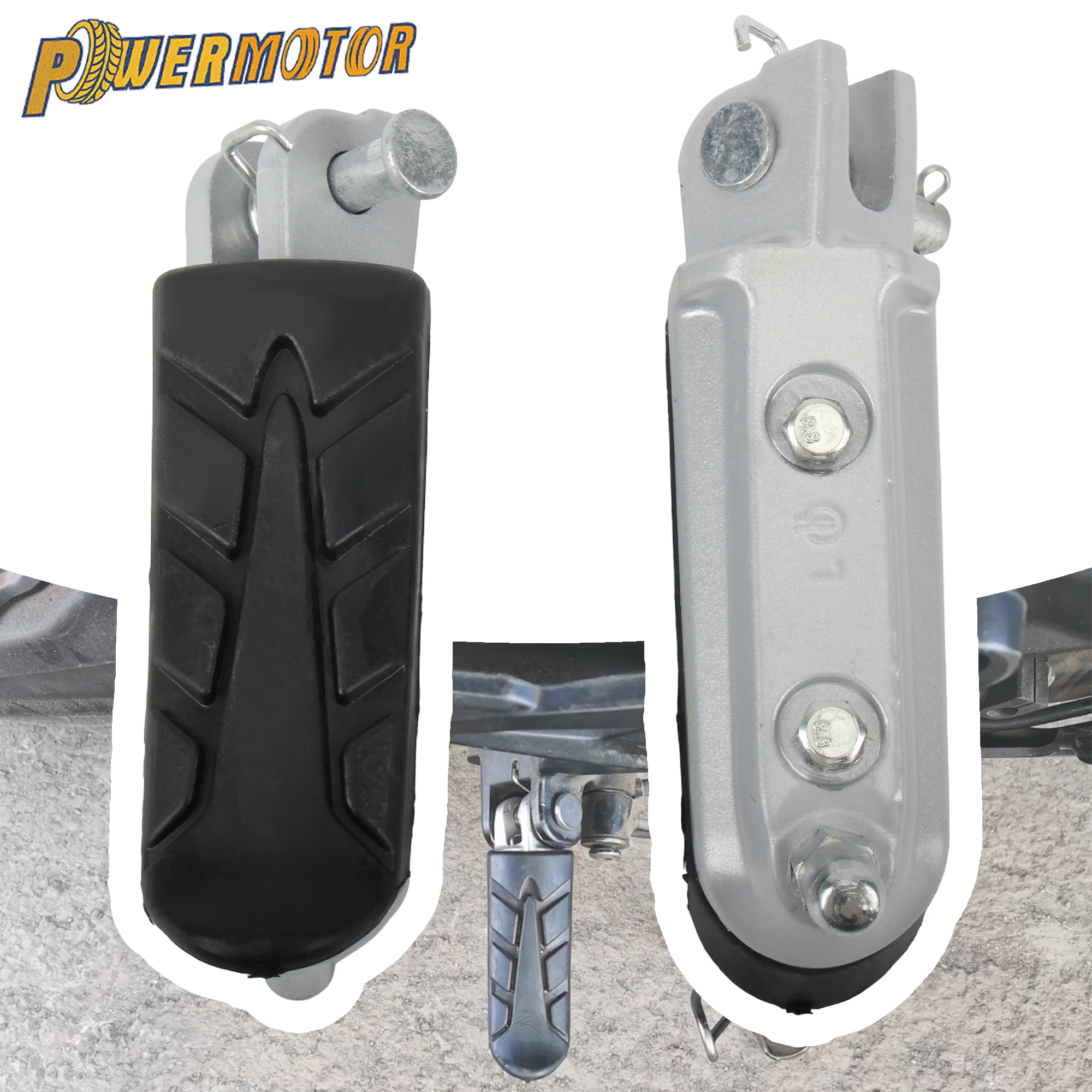 

For Honda Motorcycle Front Foot Pedal Foot Rests Pegs Footpeg Modified Parts for CB500X CB500F CBR500R NC700 NC750 2012-2017