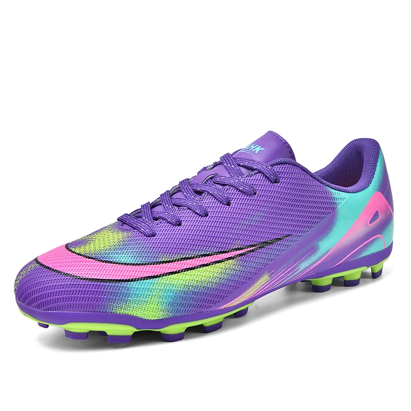 

Original High Quality Men Soccer Shoes AG/TF Children Football Shoes Youth Football Boots Comfortable Athletic Training Cleat