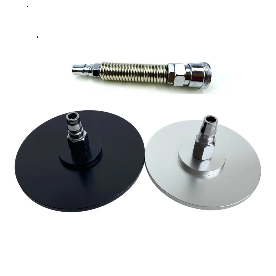 Gun machine spring extension rod stainless steel suction cup type male joint accessories female suction cup conversion joint