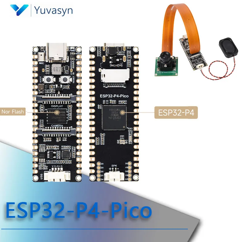 ESP32-P4-Pico Development Board ESP32 P4 Pico ESP32-P4 RISC-V 32-bit Dual-core Processor Audio Playback With CSI/DSI Interface