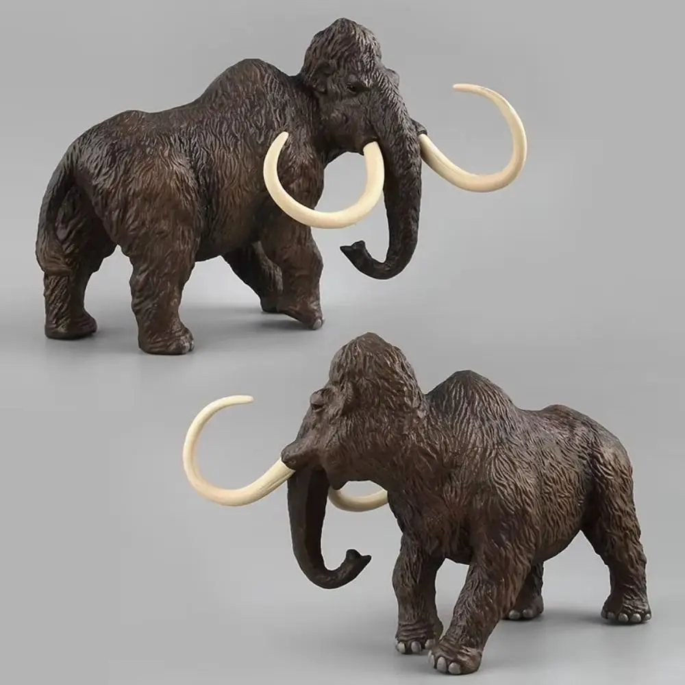 

Handmade Simulation Elephant Action Figures Collectible Statue Realistic Elephant Model PVC Crafts Elephant Miniatures Figurine