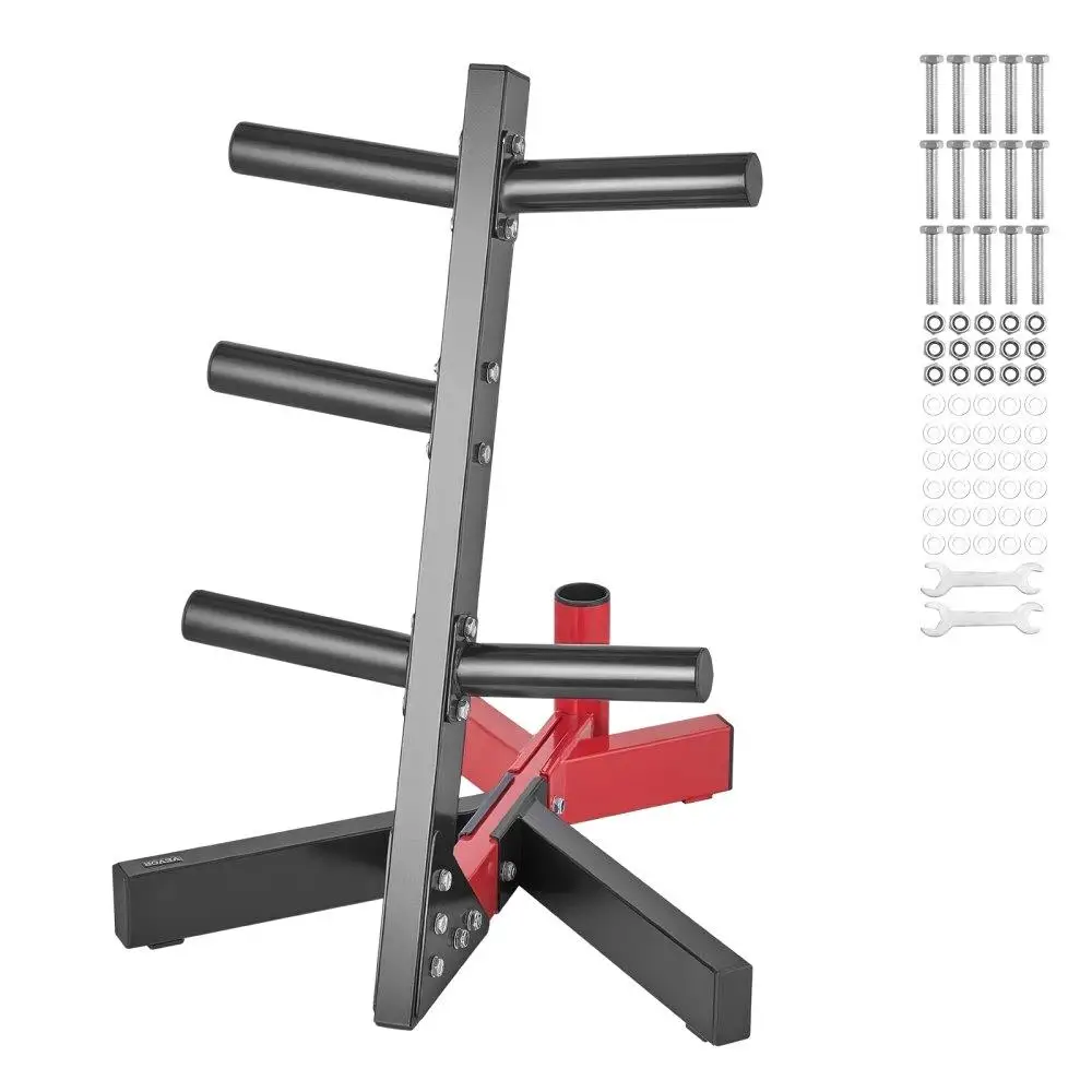 

Adjustable Weight Holder for Home Gym 2-inch Capacity Barbell Storage Stand Durable Workout Equipment Organizer