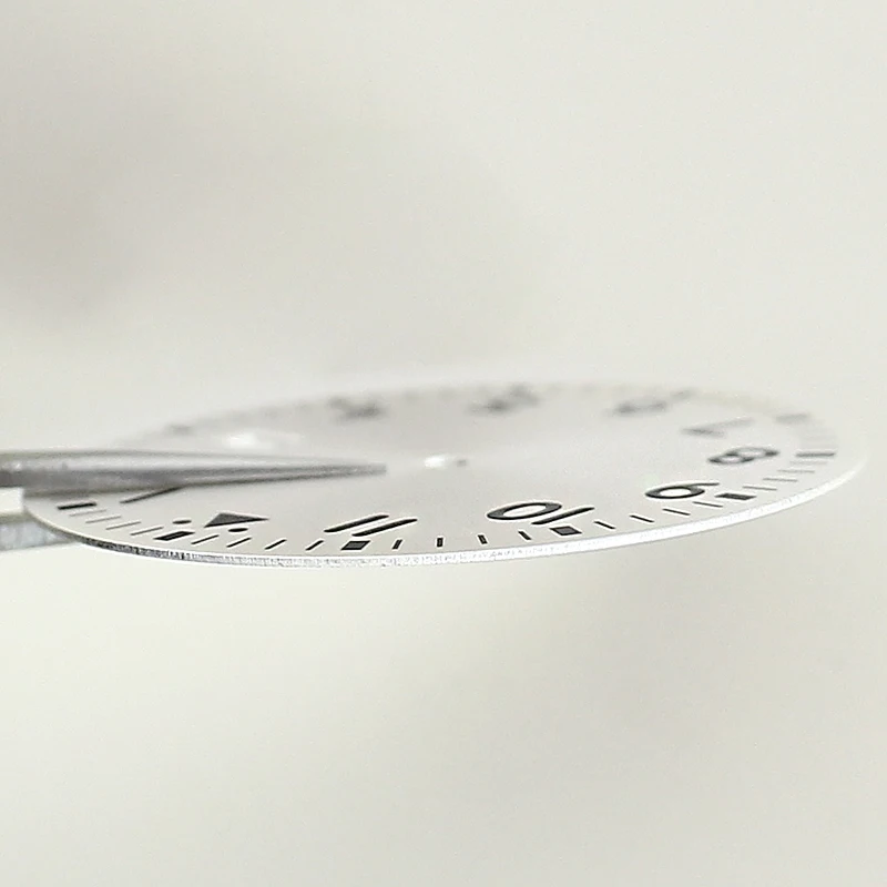 33,8 мм C3 Светящийся одинарный циферблат даты Черный Синий Зеленый циферблат часов Аксессуар Подходит для механизма NH35 NH35A NH36 Mod Pilot Style