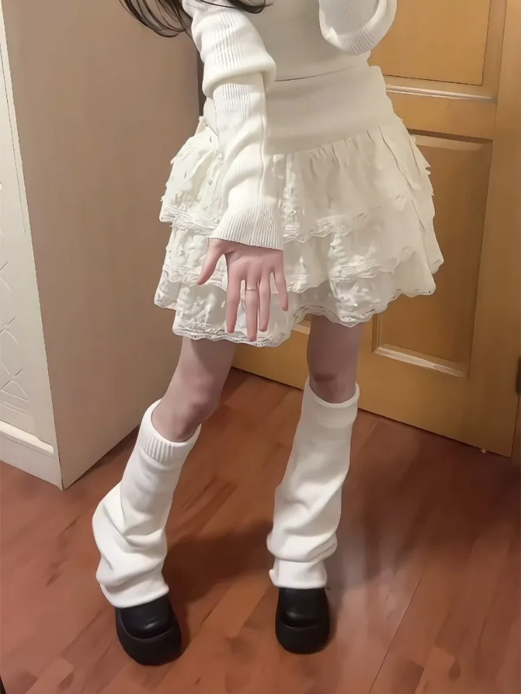 Skirts Women Sweet Club Korean Schoolgirl Lovely Mujer Faldas Summer Chic Y2k High Street Casual Kawaii All-match Mini Harajuku