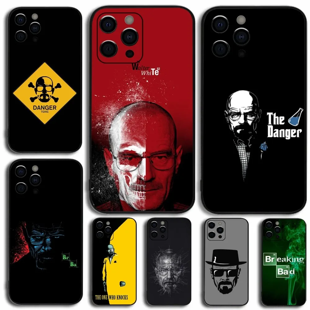 

American TV series B-Breaking Bad Phone Case For Apple iPhone 15,14,13,12,11,Pro,X,XS,Max,XR,Plus,Mini Soft Black Cover