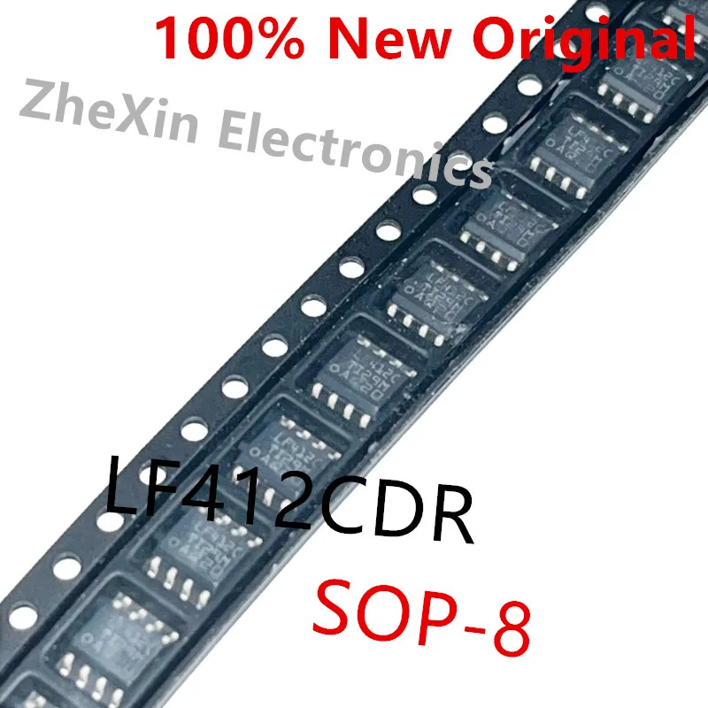10PCS/Lot  LF353DR  LF353 、LF347DR  LF347 、LF356MX/NOPB  LF356M 、LF412CDR  LF412C  New JFET Input Operational Amplifier Chip