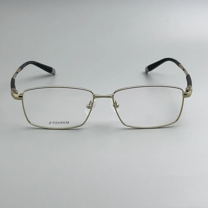 

Japanese Brand Pure Titanium Square Glasses Frame Men High Quality Business Eyeglasses Eyewear Ultralight Large Face Spectacles