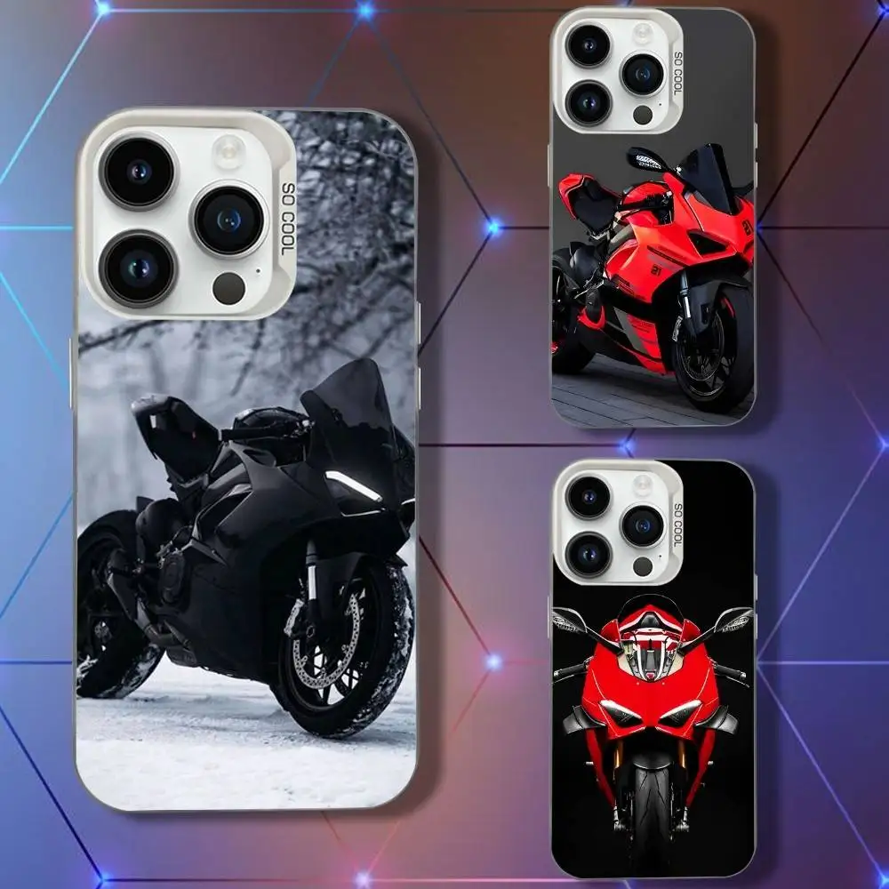 

The Car V4 Phone Case For iPhone 16,15,14,13,12,11,Pro,XS,Max,Plus,Mini,SE White Candy Matte Shockproof Cover