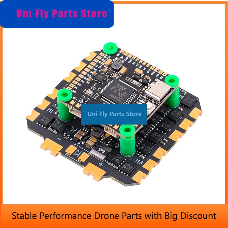 UniFlyLC-80A+F405/F722 STACK For 13Inch FPV  High-Performance Flight Controller & ESC Combo 4-6S Input For Advanced s