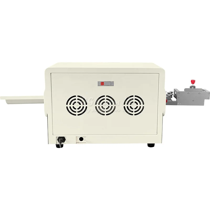 LY-850F Touch Screen Auto High Precision Electric Thick Wire Stripping Machine Customized Peeling Length Front 0-500mm in 50mm²