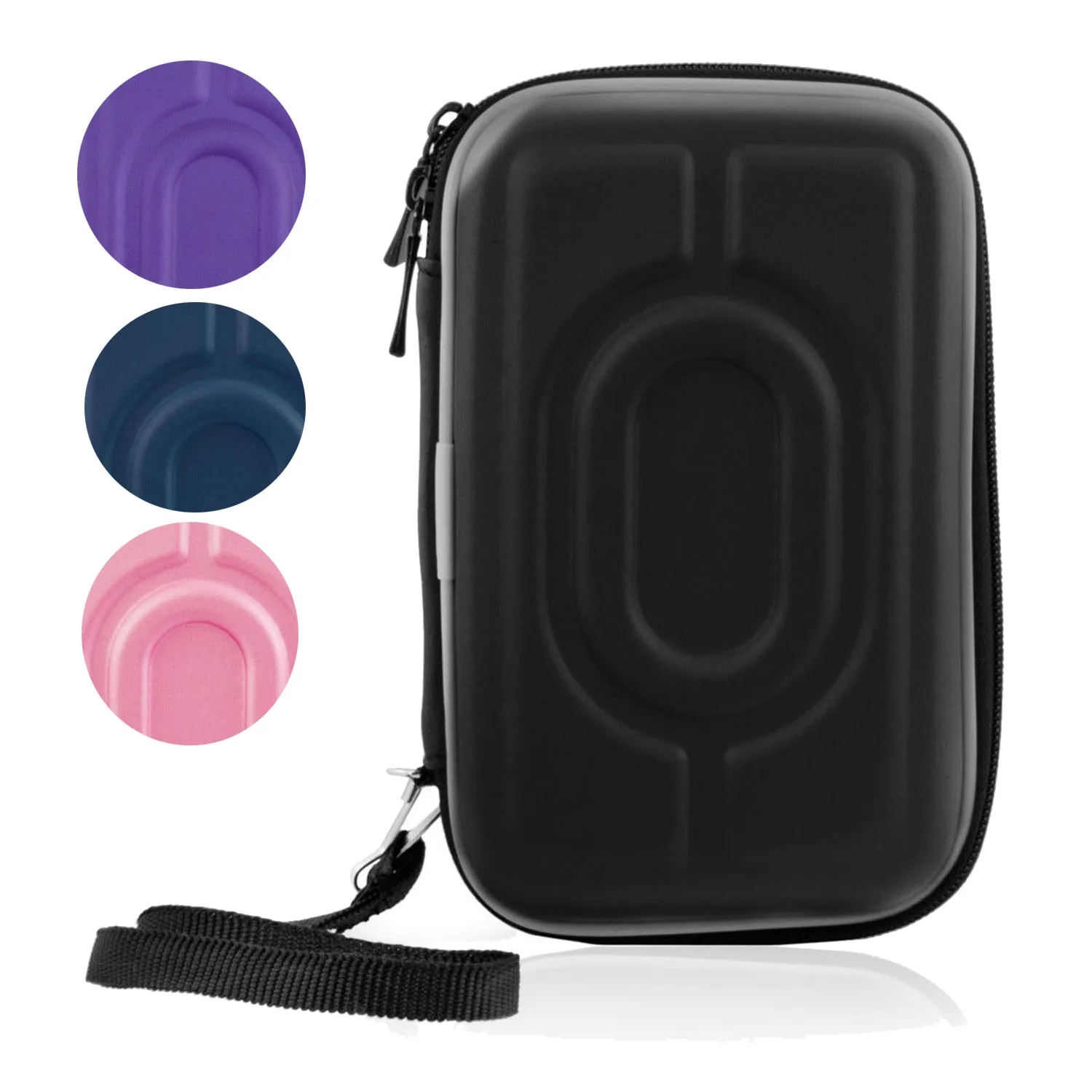 Shockproof Zipper Carry Travel Storage Case for External HD HDD 2.5 Inch Hard Drive Disk IDE SATA Enclosure Accessories