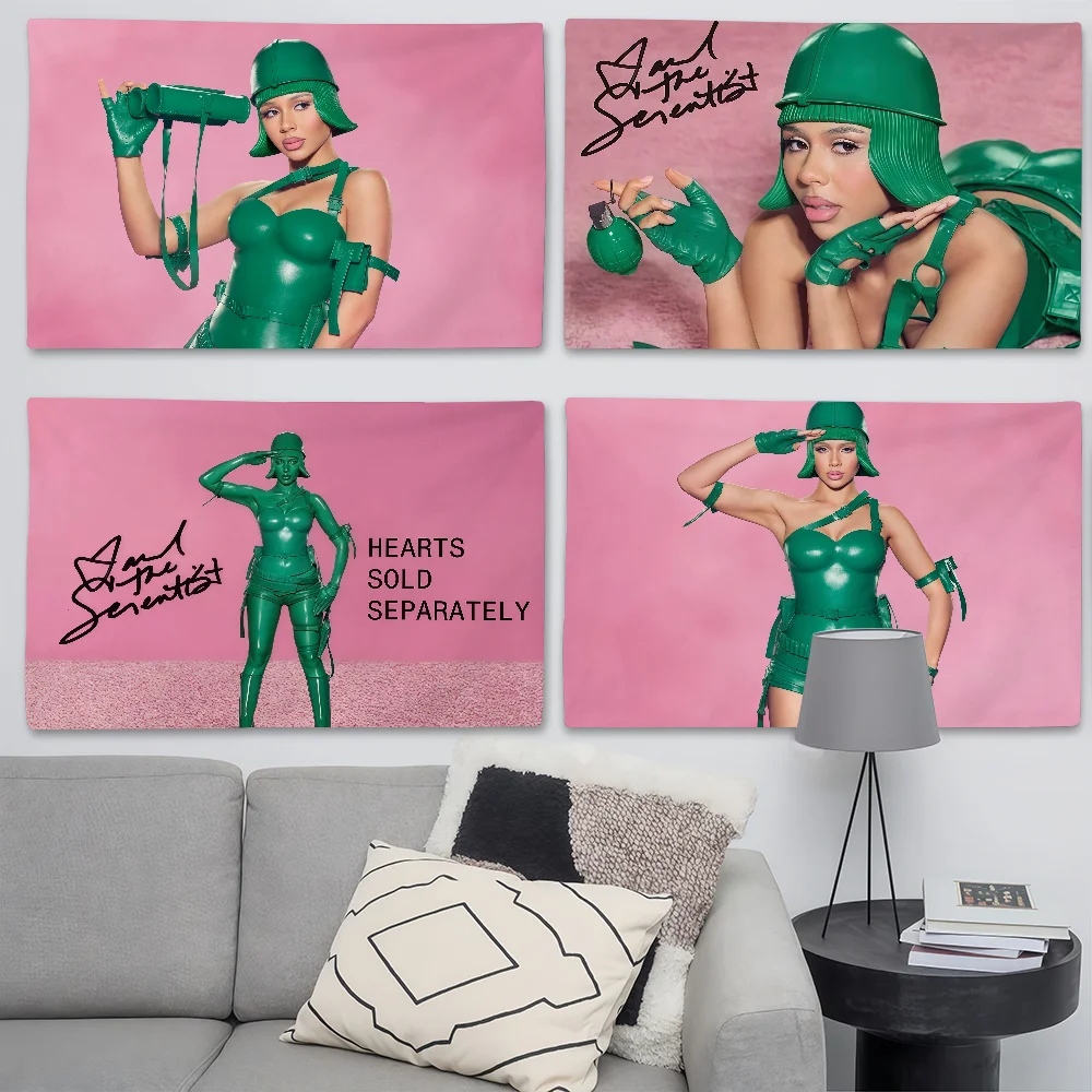 Singer Mariah The Scientist HEARTS SOLD SEPARATELY Flag For Birthday Parties Living Room Bedroom And Outdoor Camping Decorations