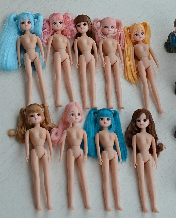 new arrival school Licca doll body with head girl toys with long hair #2