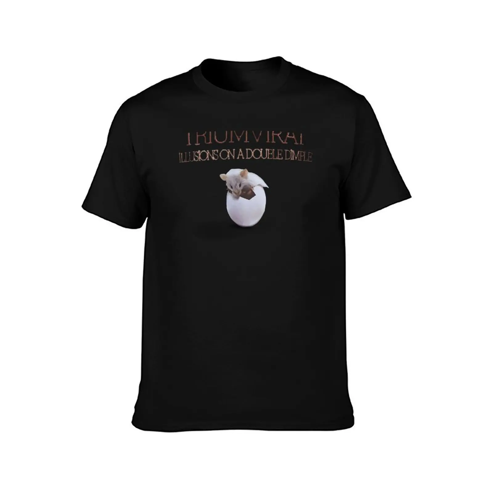 Triumvirat - Illusions on a Double Dimple T-Shirt Summer Fashion Casual Tee Shirt T-Shirt