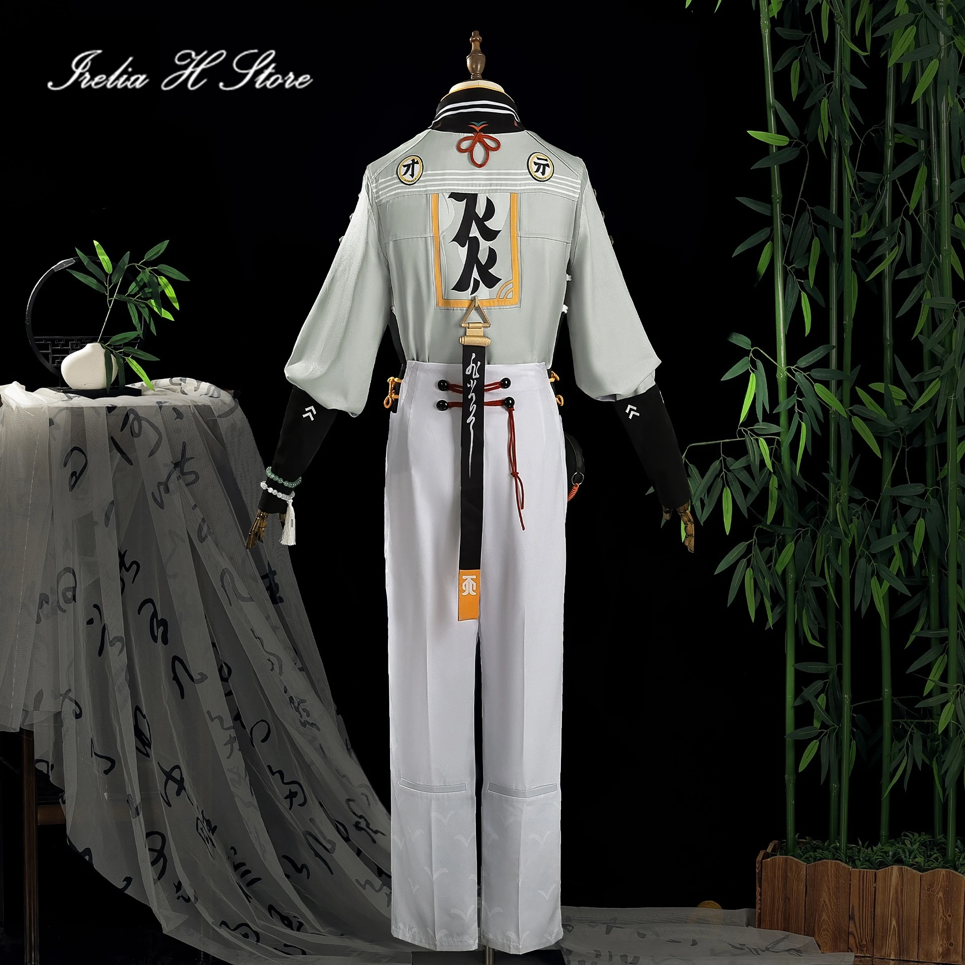 Irelia H Firefly From Honkai: Star Rail أزياء تنكرية لعبة اليراع الربيعية حرف اليد JK فستان نسائي