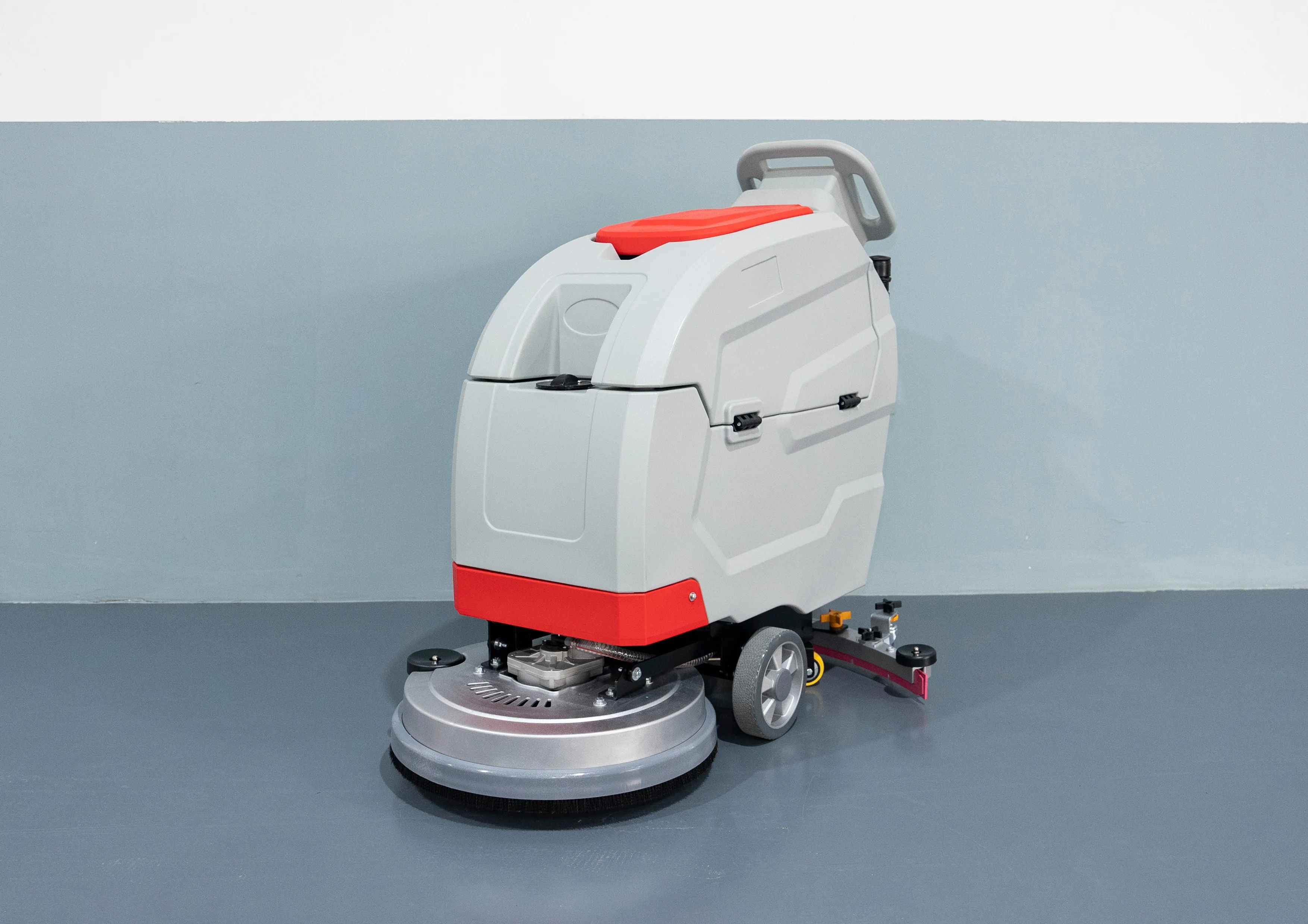 Cheap Price Push Type Sweeper Floor Washer Walkie Cleaning Machine Electric Hand Push Floor Scrubber