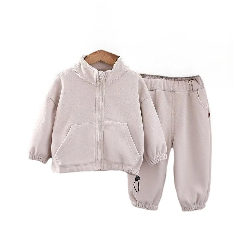 

New Winter Baby Boys Clothes Children Thick Warm Jacket Pants 2Pcs/Sets Kids Girls Clothing Infant Costume Toddler Tracksuits
