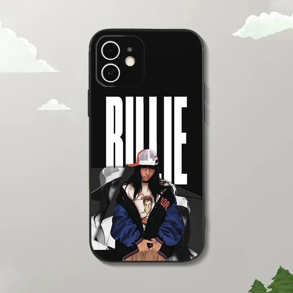 Hit Me Hard and Soft B-BillieS-S Phone Case For iPhone15,14,13,12 Mini 11 Pro XR,X,XS,MAX 7,8 Plus Silicone Cover Soft Black