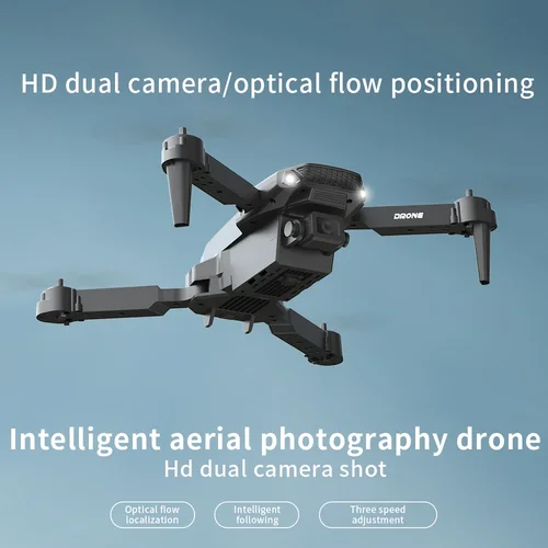 Imagen 2 del producto Dron profesional E88Pro 4K con gran angular de 1080P, helicóptero plegable con cámara Dual HD, WIFI, FPV, delantal de sujeción de altura, novedad