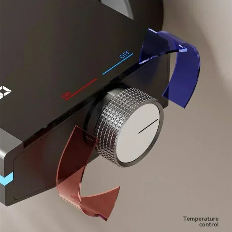 Chave de piano com 4 funções, saída de água, sistema de chuveiro, montagem na parede, display digital inteligente, conjunto de torneira de chuveiro